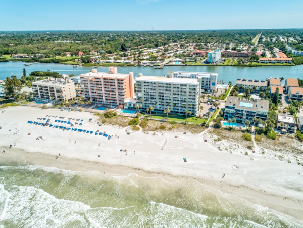 Indian Shores Beachfront condo
